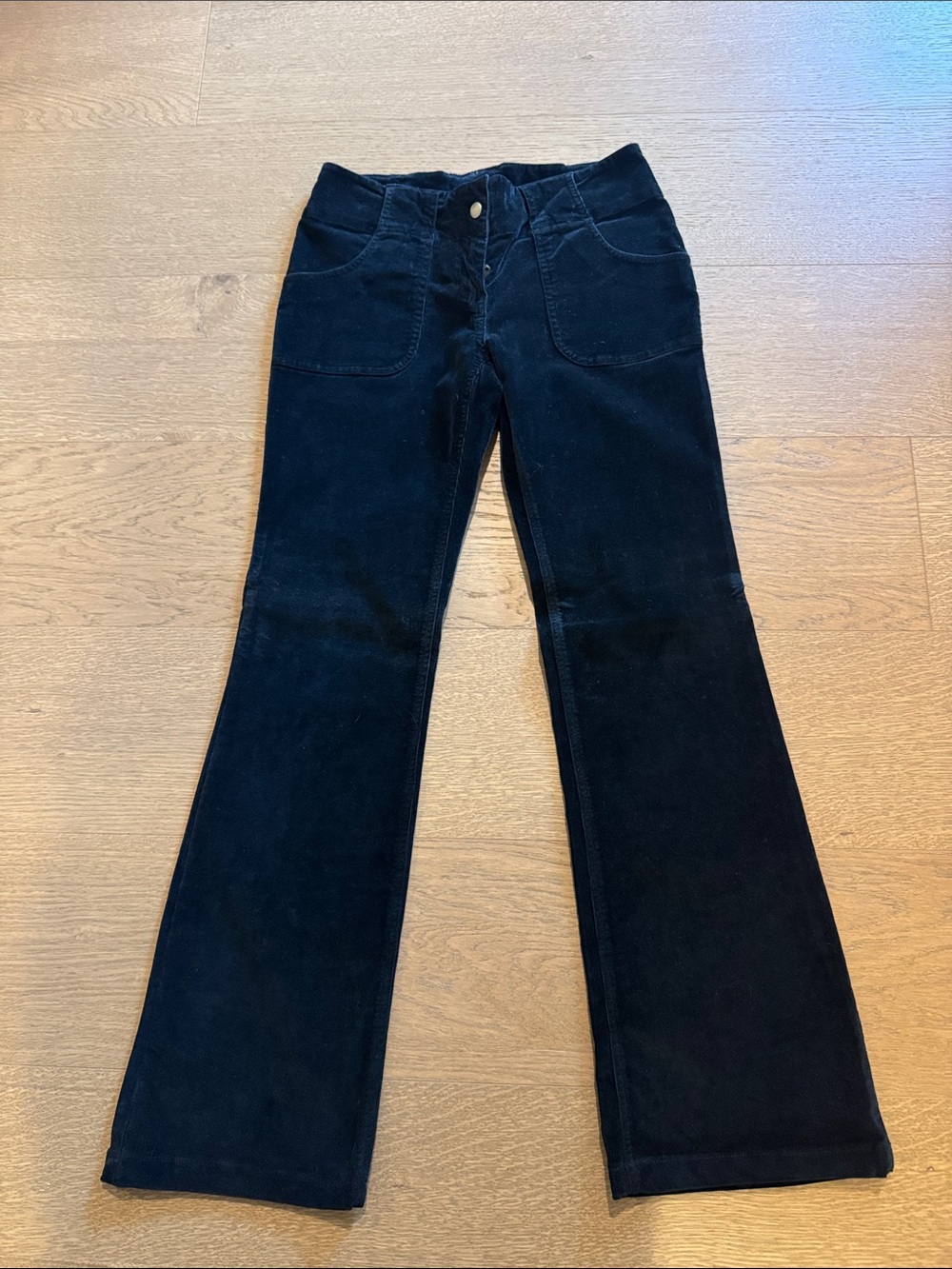 Arden B Black Corduroy Flared Pants